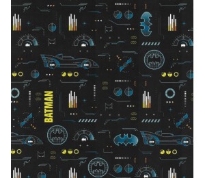 Baumwolle - Batman Batmobil